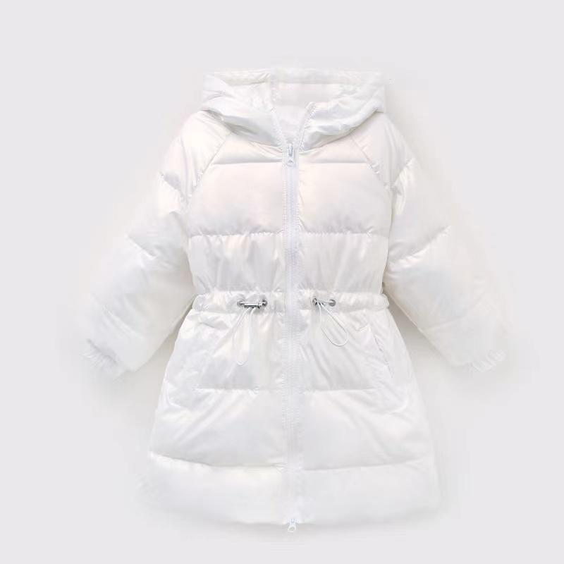 Hannah Shiny Winter Down Jacket - MomyMall 3-4 Years / White