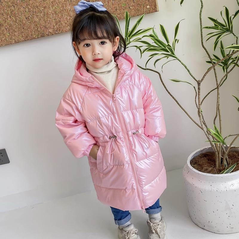 Hannah Shiny Winter Down Jacket - MomyMall