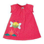 Happy Bee Patch Dots Dress - MomyMall 2-3 Years
