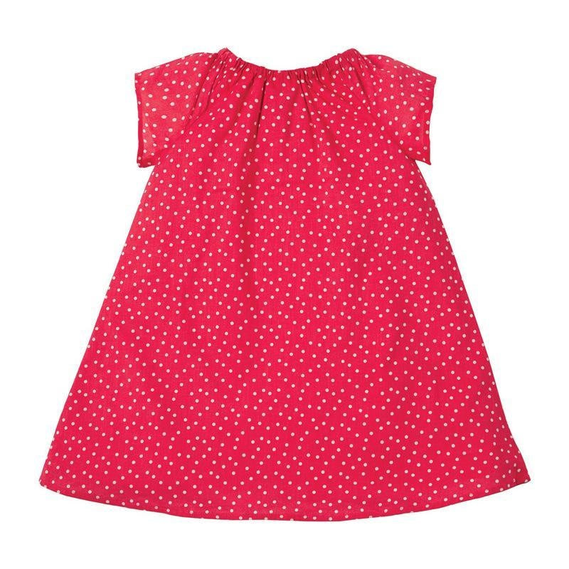 Happy Bee Patch Dots Dress - MomyMall