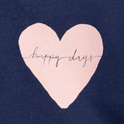 Happy Days Heart Sweatshirt Dress - MomyMall
