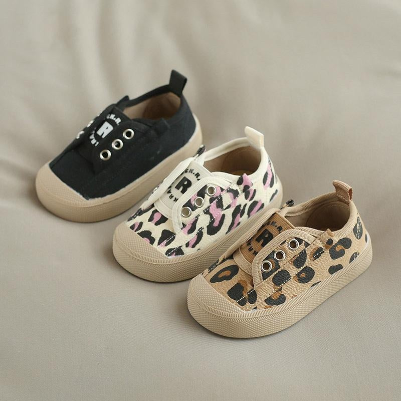 Harper Leopard Pattern Canvas Shoes