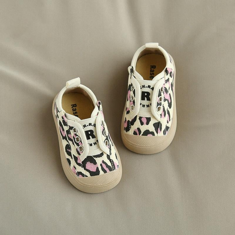 Harper Leopard Pattern Canvas Shoes