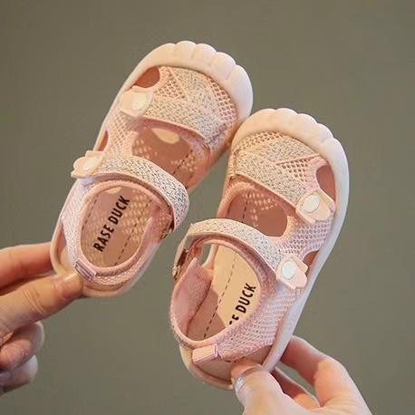 Hector Mesh First Walker Baby-Sandalen