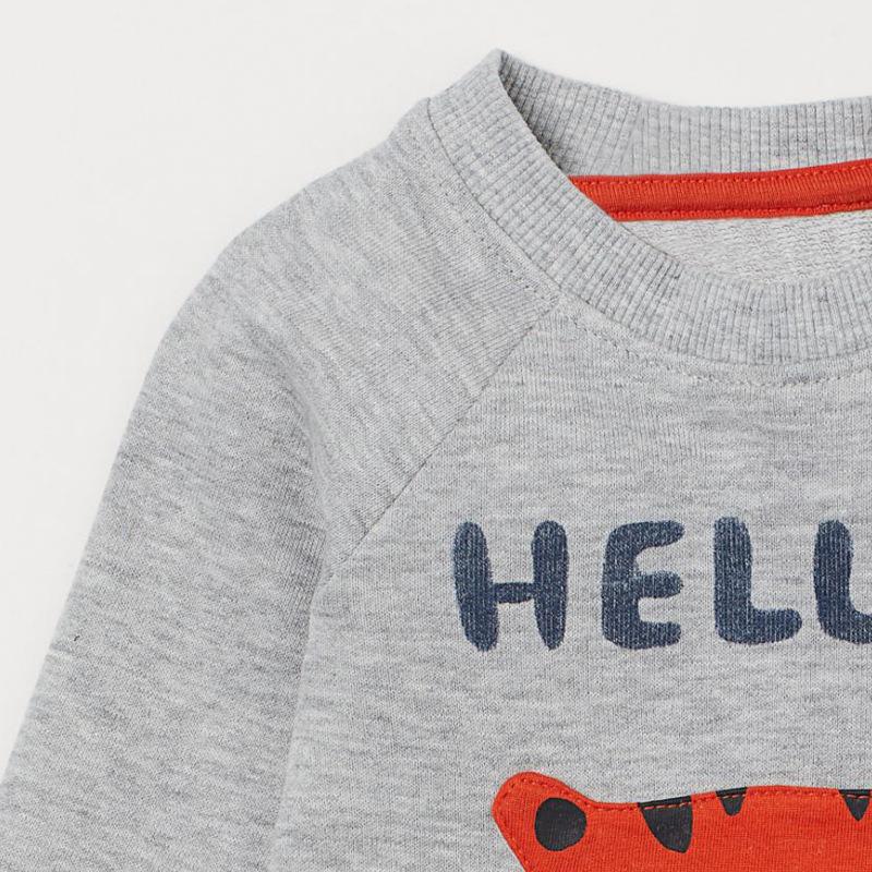 Hello Tiger Patch Sweatshirt