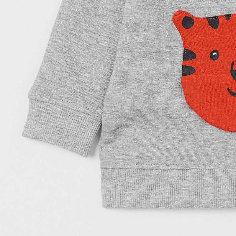 Hello Tiger Patch Sweatshirt