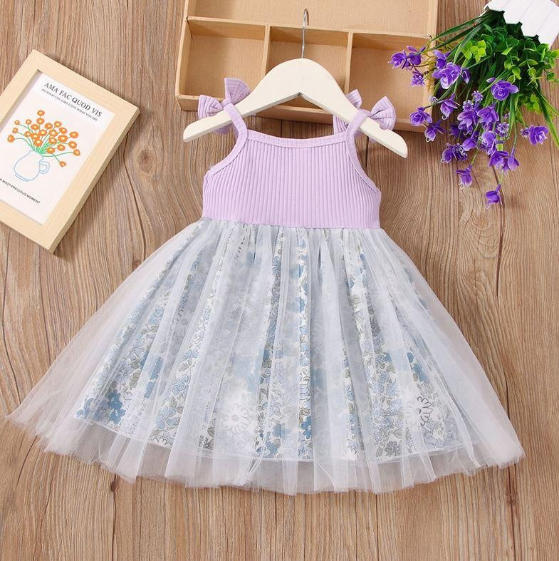 Floral Lace Princess Dress - MomyMall