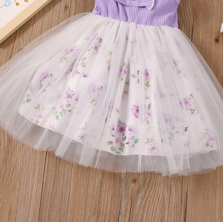 Floral Lace Princess Dress - MomyMall