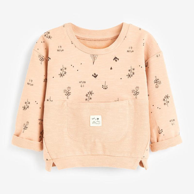 I Love Nature Big Pocket Sweatshirt Set - MomyMall