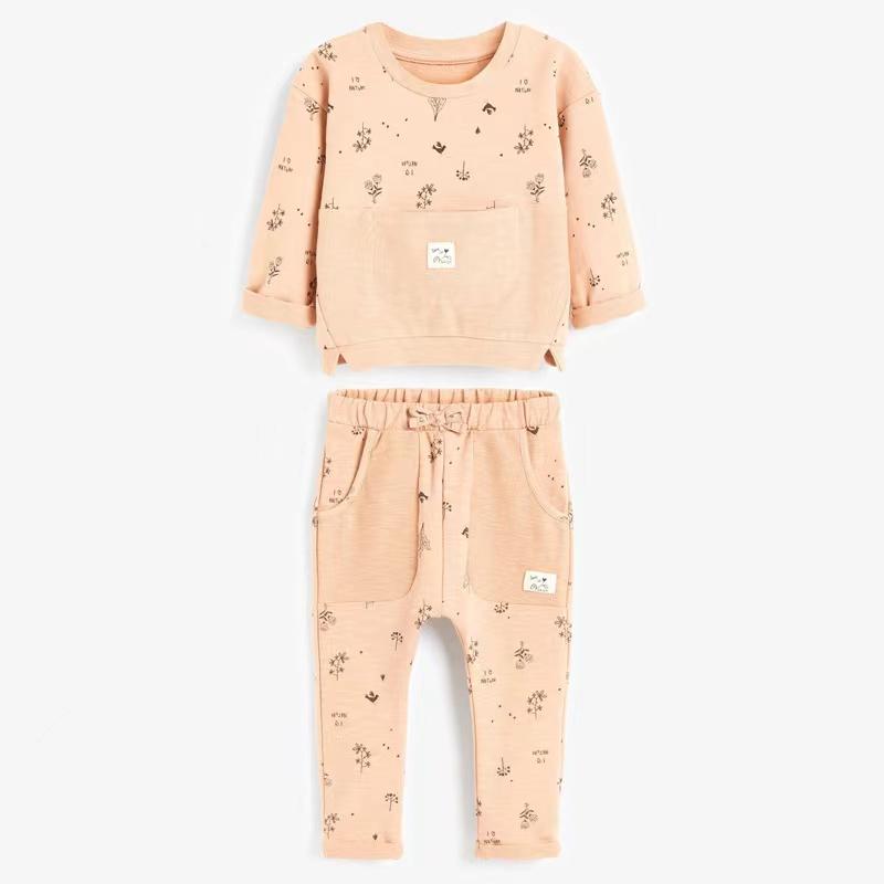 I Love Nature Big Pocket Sweatshirt Set - MomyMall 2-3 Years