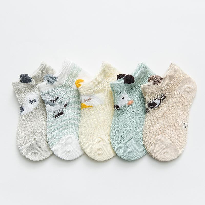 Baby-/Kleinkind-Socken mit niedlichem Cartoon-Design