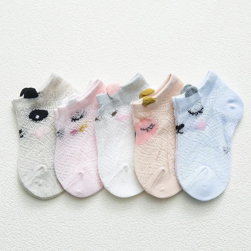 Baby-/Kleinkind-Socken mit niedlichem Cartoon-Design