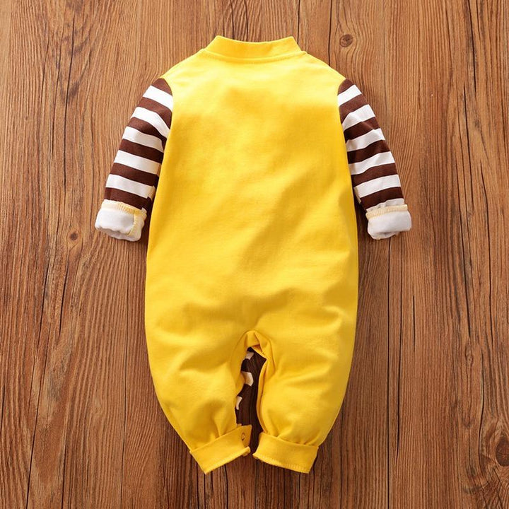 Baby Giraffe Pocket Design Jumpsuit - MomyMall