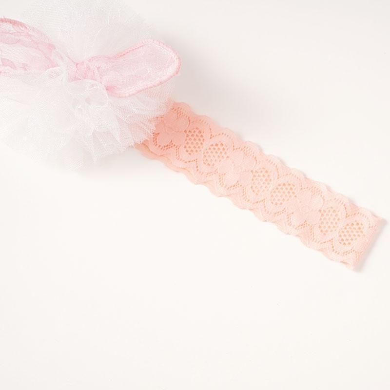 Baby Lovely Lace Crown Bow Headband and Floral Socks - MomyMall