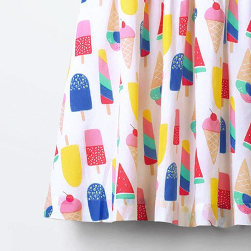 Ice Lolly Summer Sleeveless Dress - MomyMall