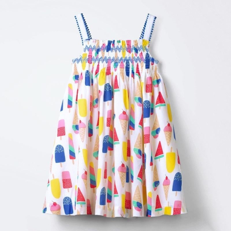 Ice Lolly Summer Sleeveless Dress - MomyMall 2-3 Years