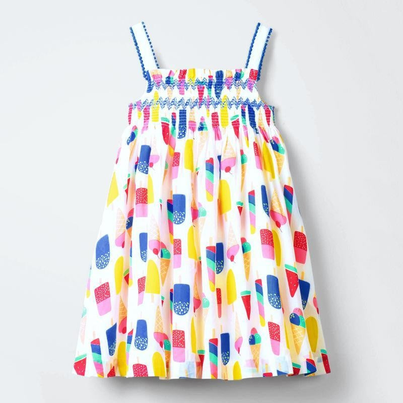 Ice Lolly Summer Sleeveless Dress - MomyMall