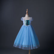 Ice Queen 3D Snow Tulle Dress - MomyMall 2-3 Years / Blue