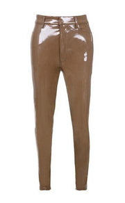 Patent Pants - 5 Colors - MomyMall Camel / S