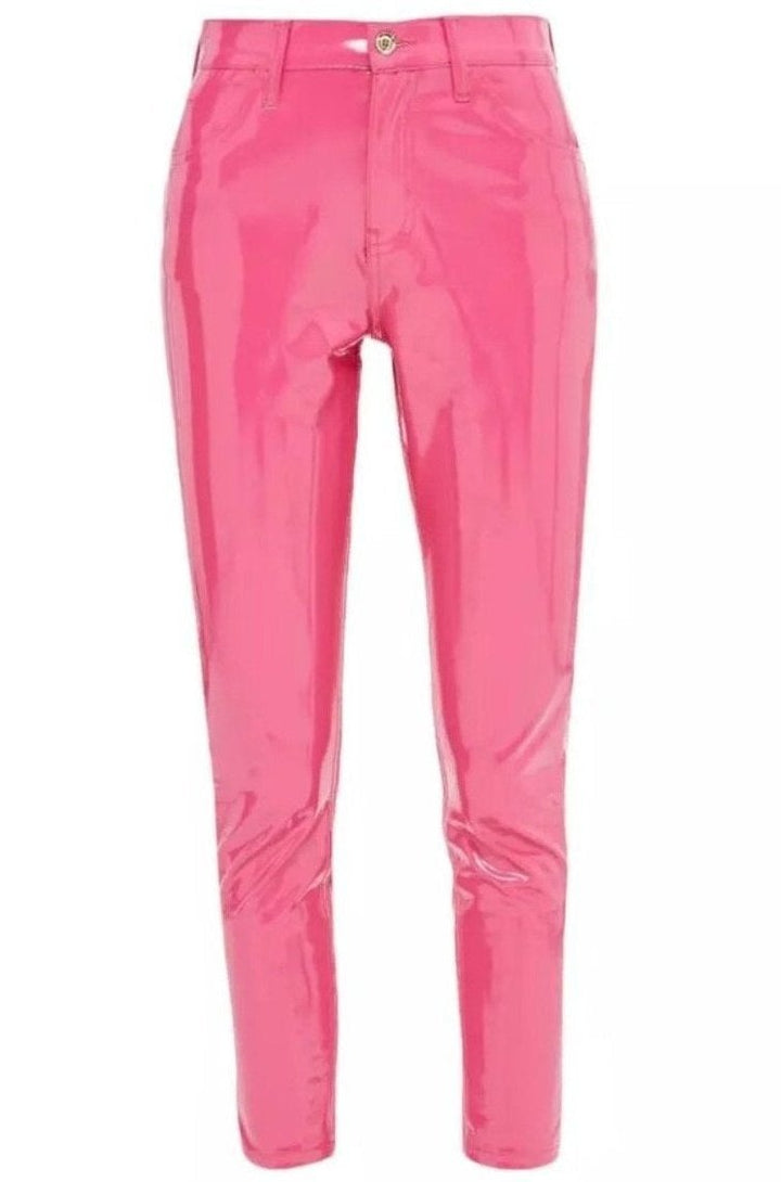 Patent Pants - 5 Colors - MomyMall Pink / S