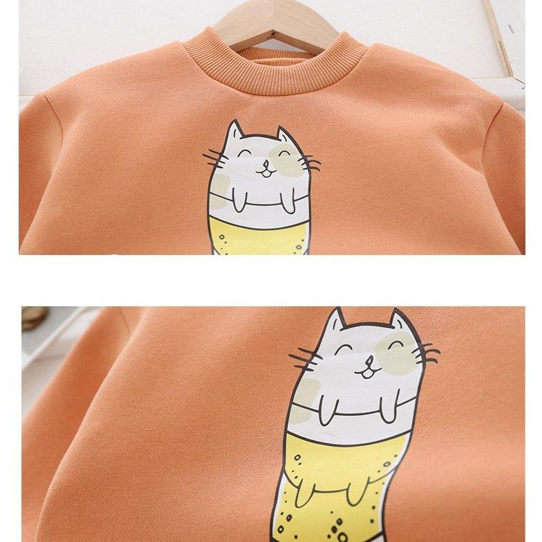 Jolly Cartoon Printed Sweatshirt