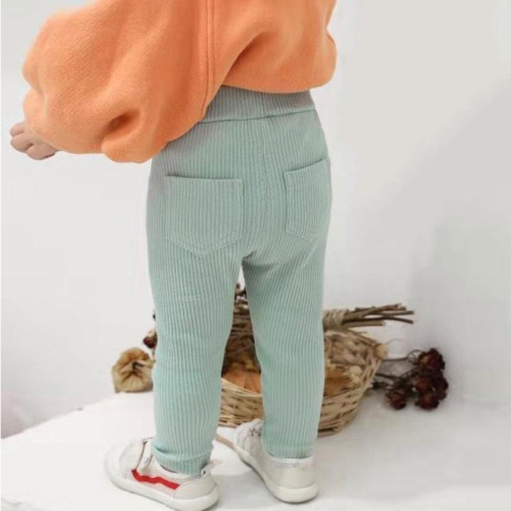 Julia Solid Color Basic Pants
