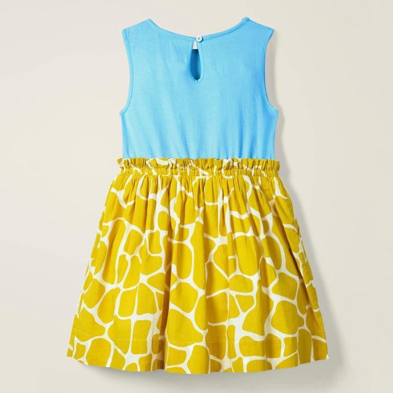 Jungle Giraffe Sleeveless Dress