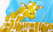 Jungle Giraffe Sleeveless Dress