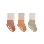 Karen Non-Slip Winter Baby Socks [Set of 3]