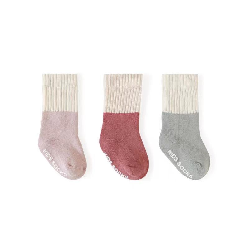 Karen Non-Slip Winter Baby Socks [Set of 3]