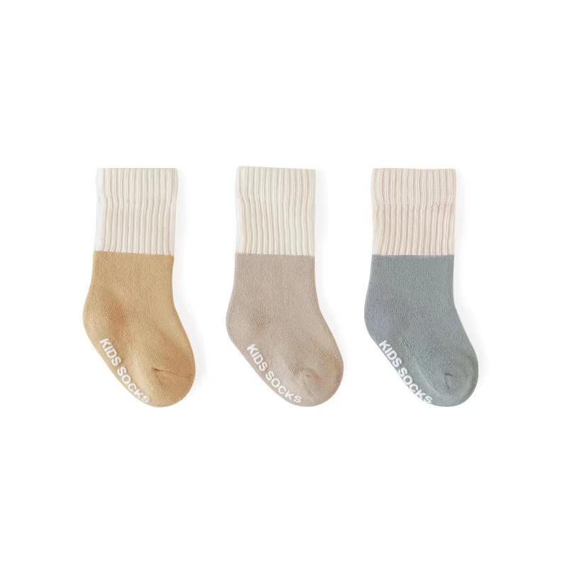 Karen Non-Slip Winter Baby Socks [Set of 3]