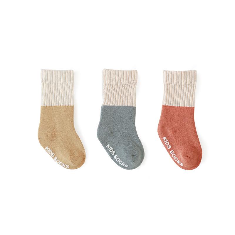 Karen Non-Slip Winter Baby Socks [Set of 3]