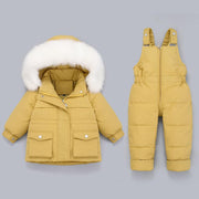 Kelly Hooded 2-Piece Snowsuit Set - MomyMall 18-24 Months / Yellow