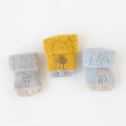 Kiki Cartoon Printed Winter Socks [Set of 3]