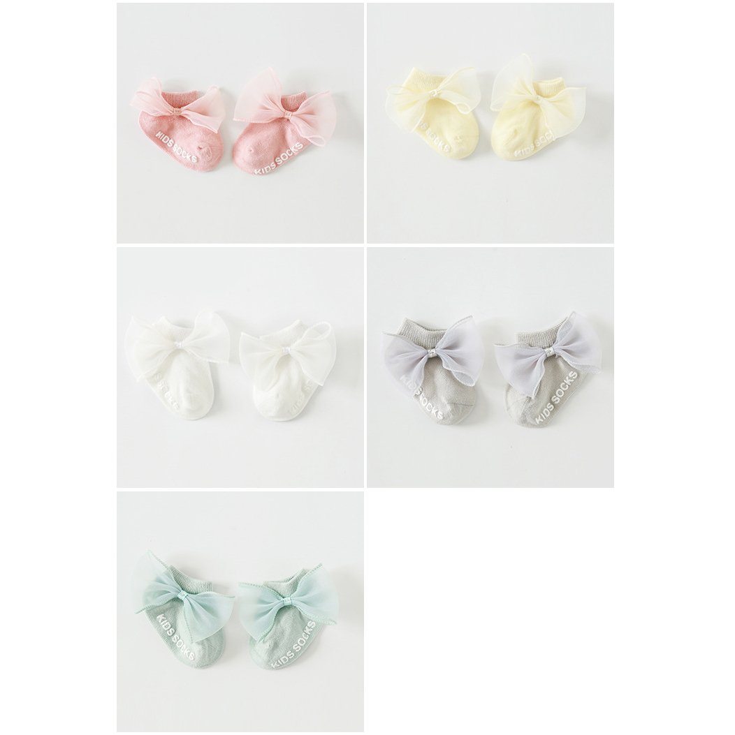 Kiki Bow Ankle Socks - MomyMall