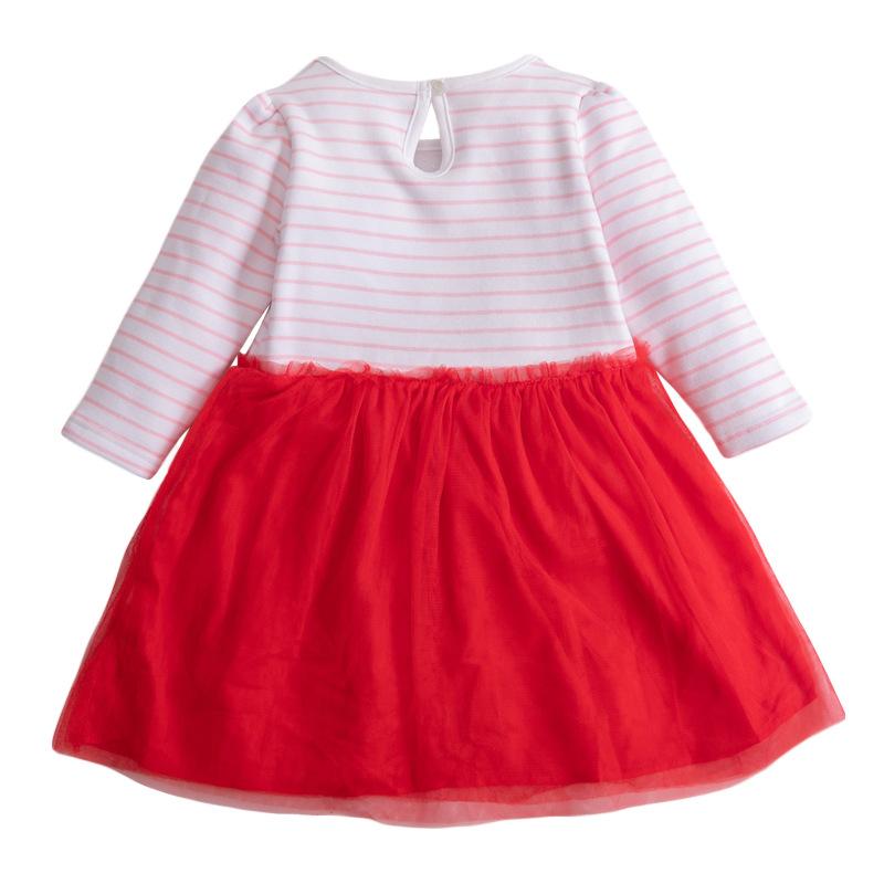 Ladybug Patch Plush Tulle Dress - MomyMall