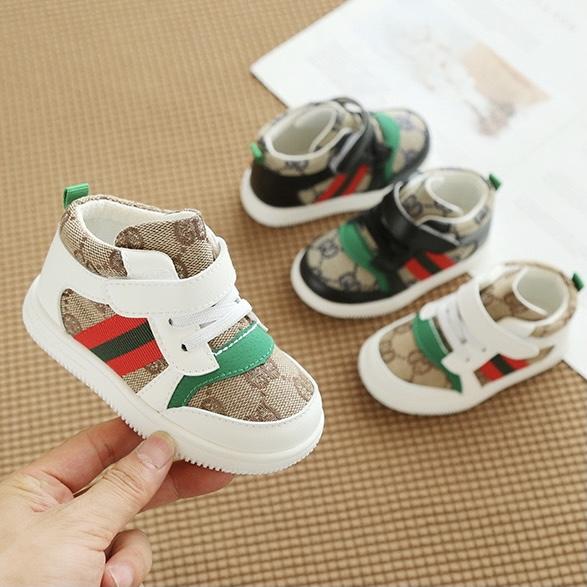 Leo Mono Pattern High Top Casual Shoes