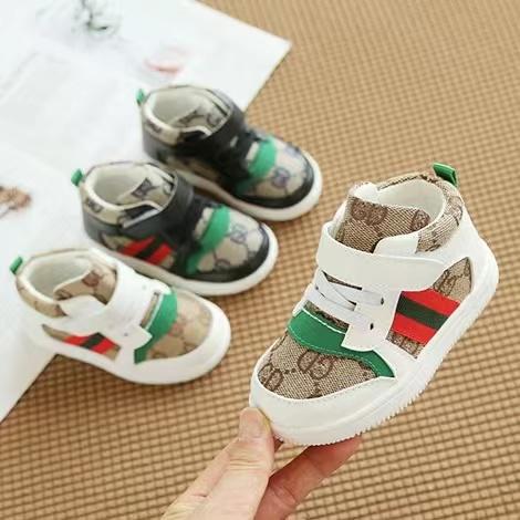 Leo Mono Pattern High Top Casual Shoes