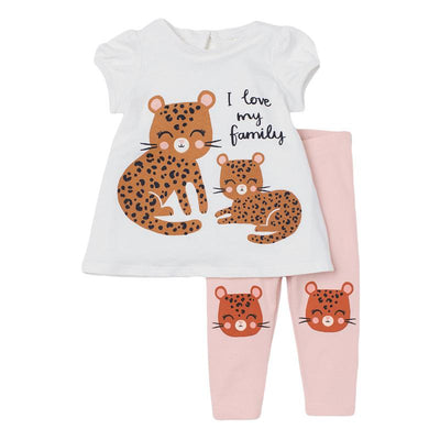 Leopard Family Summer Set - MomyMall 2-3 Years