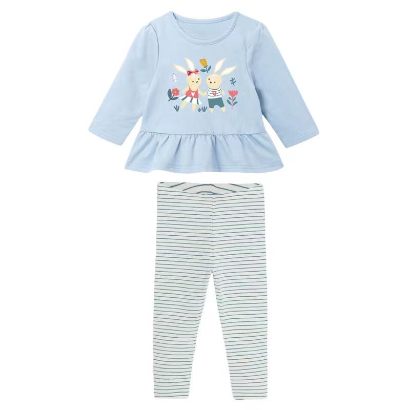 Let's Hang Out Bunny Long Sleeve Set