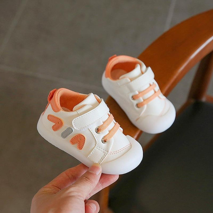Lindy Soft Velcro First Walker Shoes