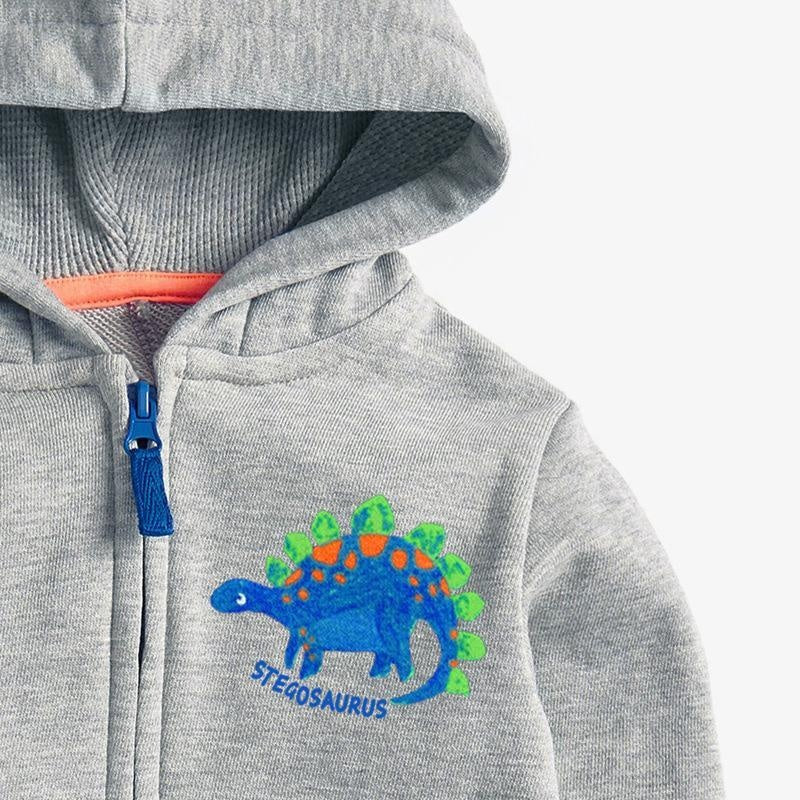 Little Steaosaurus Zip-Up Hoodie