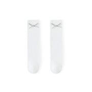 Lovely Bow Knee Socks - MomyMall White / 1-4 Years