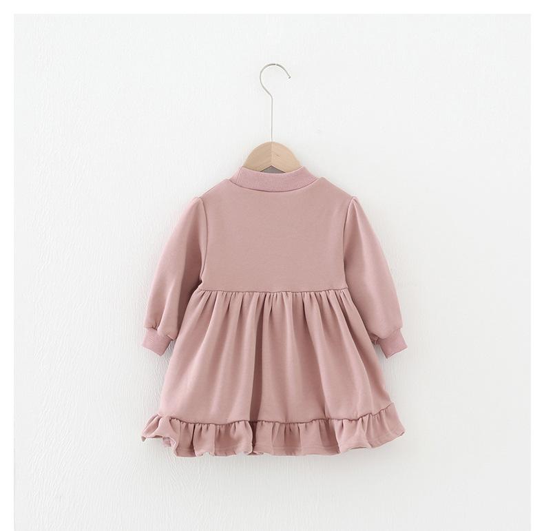 Tiny Bunny Ruffle Plush Dress - MomyMall