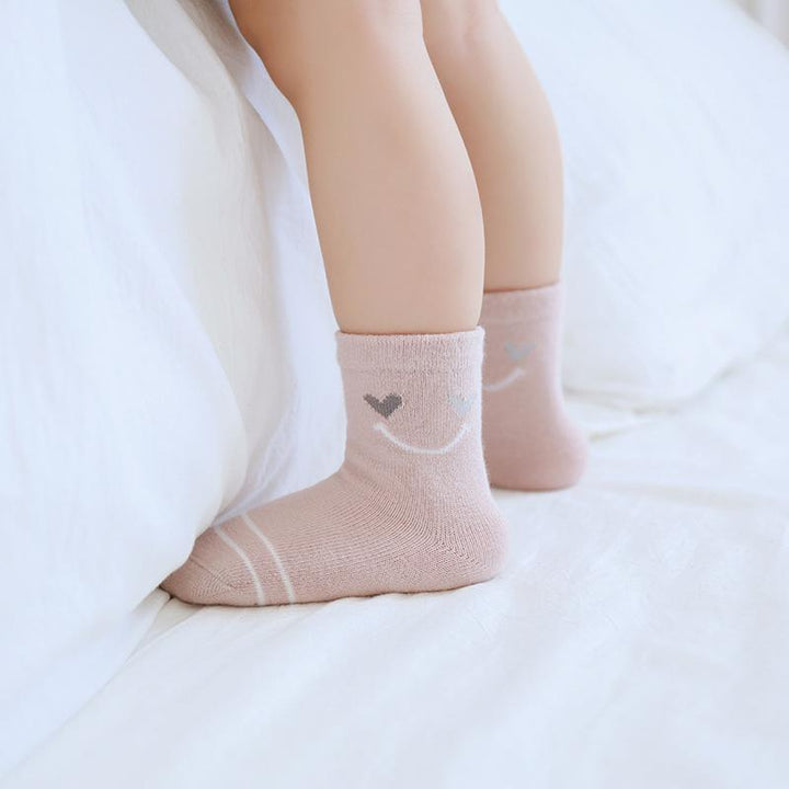 Basic Color Toned Socks [Set of 5] - MomyMall