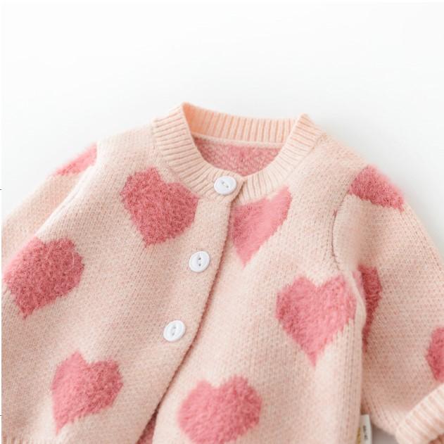 Candy Hearts Baby Knit Set - MomyMall