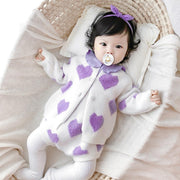 Candy Hearts Baby Knit Set - MomyMall