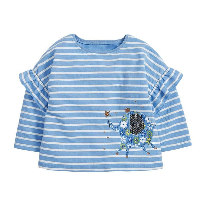 Magic Elephent Striped Long Sleeve Top - MomyMall 2-3 Years