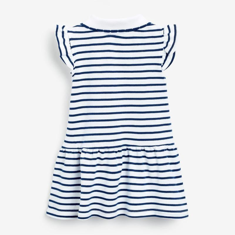 Magic Narwhal Striped Polo Dress - MomyMall