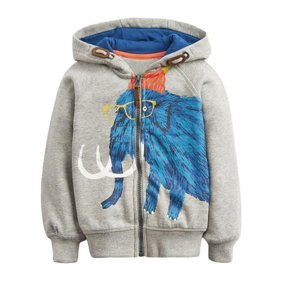 Mammoth Zip-Up Hoodie - MomyMall 2-3 Years